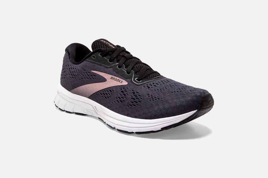 Brooks Running Shoes Womens Black/Pink - Anthem 3 Road - 0932-GEPND